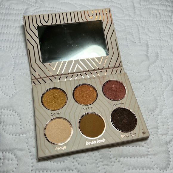Makeup Geek Vegas Lights Collection 6 color eyeshadow palette barely used - Picture 5 of 9
